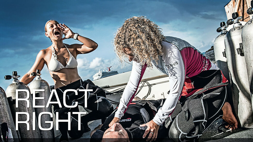 Lassdive - Scuba diving course React Right SSI PADI CMAS FEDAS PSS