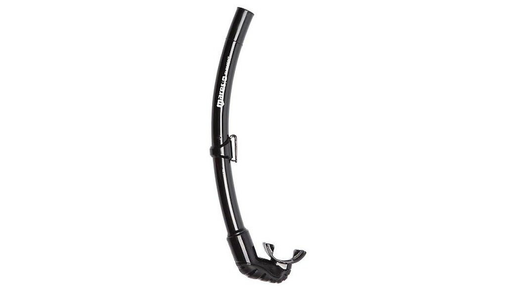 Tubo snorkel flexible para apnea Mares Element negro