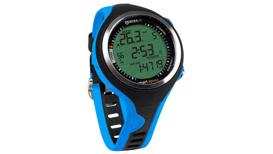 Lassdive - Ordinateur pour apnée Mares Smart Apnea bleu
