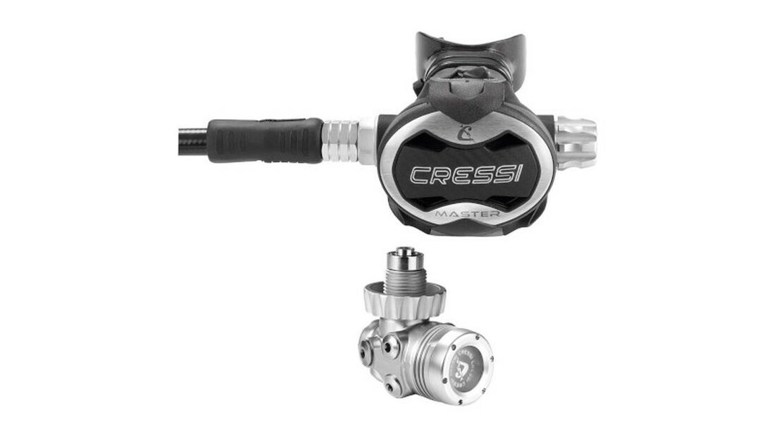 Lassdive Shop - Regulator for scuba diving special deal  Cressi Master second stage Master Chrome