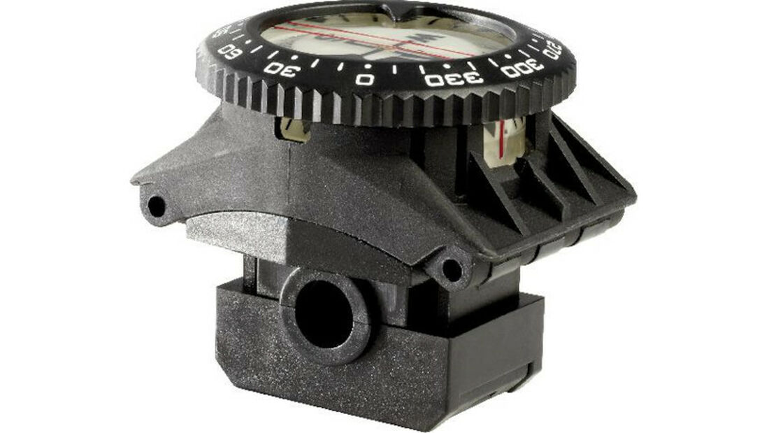 Lassdive - Brúixola de submarinsime busseig amb corretja de canell i adaptador per latiguillo Cressi 02
